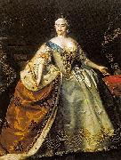 Louis Caravaque Portrait of Elizabeth of Russia Spain oil painting artist